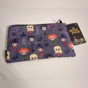 Loungefly Disney Hocus Pocus Chibi Characters Makeup Bag